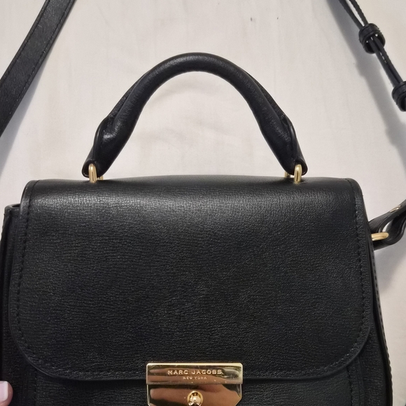 Marc Jacobs Black Leather Handbag - Picture 2 of 5